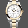 Replica Rolex Datejust 41 m126303 0015 Two Tone White Dial Herrenuhr Alltagsfreundlich