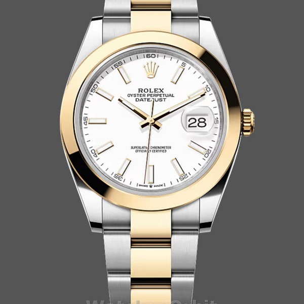 Replica Rolex Datejust 41 m126303 0015 Two Tone White Dial Herrenuhr Alltagsfreundlich