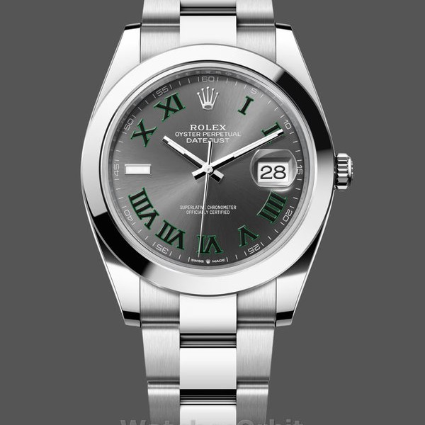 Replica Rolex Datejust 41 Oyster Edelstahl Slate M126300 0013 Herrenuhr Luxuriöse Optik