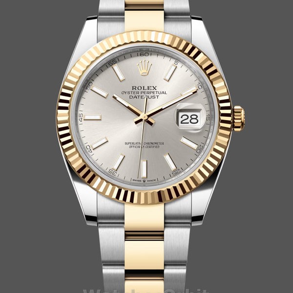 Replica Rolex Datejust 41 Oystersteel Silver Dial M126333 0001 Herrenuhr Zeitlose Eleganz