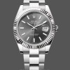Replica Rolex Datejust 41 White Gold Fluted Bezel Slate Dial Oyster M126334 0013 Herrenuhr Zeitlose Eleganz