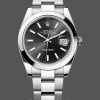 Replica Rolex Datejust 41mm Black Index Oyster Stainless Steel 126300 0011 Herrenuhr Authentisches Aussehen