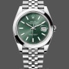 Replica Rolex DateJust 41mm m126300 0020 Oystersteel Jubilee Mint Green Dial Schweizer Handwerkskunst