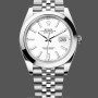 Replica Rolex Datejust 41mm Edelstahl 126300 0006 Weißes Index Jubiläum