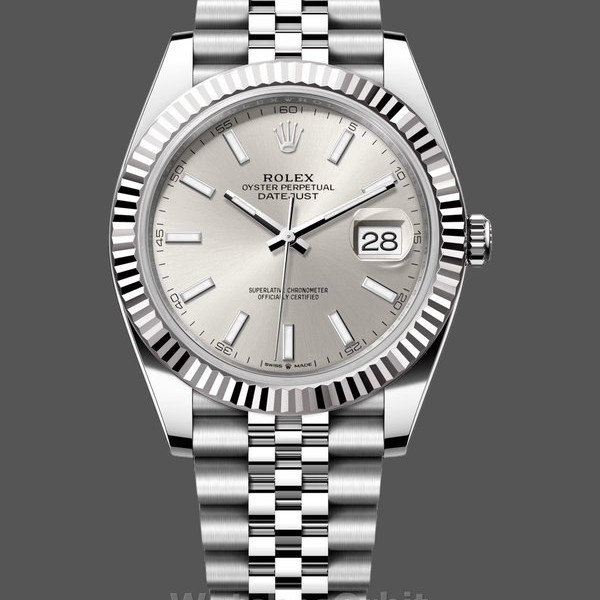 Replica Rolex Datejust 41mm Edelstahl 126334 0004 Silber Index Jubilee Herrenuhr Kompromisslose Präzision