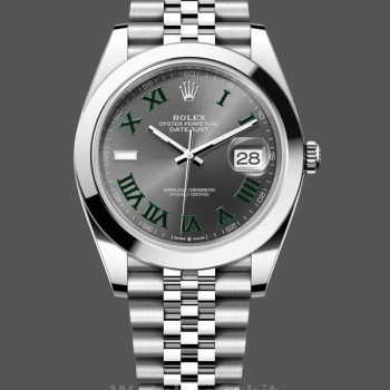 Replica Rolex Datejust 41mm Edelstahl m126300 0014 Slate Roman Jubilee