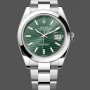 Replica Rolex Datejust 41mm Steel Oyster Bracelet Smooth Bezel 126300 0021