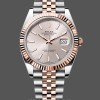 Replica Rolex Datejust 41mm Two Tone Rose Gold Jubilee Band Sundust Index Dial 126331 0010 Edle Materialien