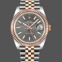 Replica Rolex Datejust Grey Fluted Motif Dial m126331 0020 Herrenuhr