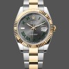 Replica Rolex Datejust Grey Two Tone M126333 0019 41mm Herrenuhren Elegantes Design