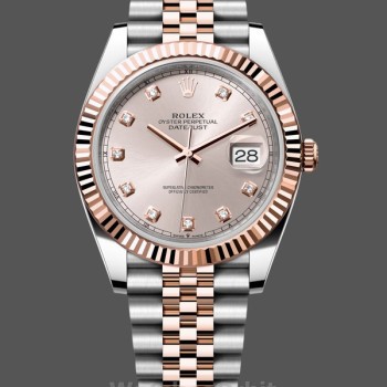 Replica Rolex Datejust m126331 0008 Sundust Diamond Jubilee 41mm