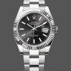 Replica Rolex Datejust m126334 0017 Geriffelte Lünette Schwarzes Zifferblatt 41MM Herren Replica Uhr Hochwertige Herren Replica Uhr online kaufen
