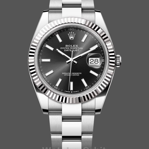 Replica Rolex Datejust m126334 0017 Geriffelte Lünette Schwarzes Zifferblatt 41MM Herren Replica Uhr Hochwertige Herren Replica Uhr online kaufen