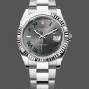 Replica Rolex Datejust m126334 0021 Fluted Bezel Grey Wimbledon Dial 41MM Herren Replica Uhr Hochwertige Herren Replica Uhr online kaufen