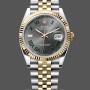 Replica Rolex Datejust Two-Tone Steel Yellow Gold Fluted Bezel m126233 0035 36mm Unisex Replica Uhr