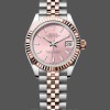 Replica Rolex Lady Datejust 31 Two-Tone Fluted Rose Jubilee 279171 0023 Modebewusste Damen