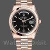Replica Rolex Day Date 118205 Black Dial 36mm Unisex Replica Uhr, Replica Uhr, Sportliches Design