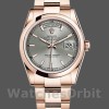 Replica Rolex Day-Date 118205 Rose Gold Grey Dial 36mm Unisex Replica Uhr, Replica Uhren, Edle Materialien