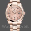 Replica Rolex Day-Date 118205 Rose Gold Pink Jubilee Diamond Dial 36mm Unisex Replica Uhr, Replik, Elegantes Design