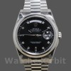 Replica Rolex Day Date 118206 Black Diamond Dial 36mm Unisex Replica Uhr, Replica Uhr, Luxuriöse Optik