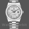 Replica Rolex Day Date 118206 Meteorite Grey Dial 36mm Unisex Replica Uhr, Nachbau, Hochwertige Nachbildung