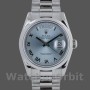 Replica Rolex Day Date 118206 Platinum Ice Blue dial 36mm Unisex Replica Uhr