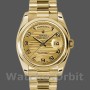 Replica Rolex Day-Date 118208 Arabic Numeral Wave Champagne Dial 36mm Unisex Replica Uhr