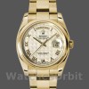 Replica Rolex Day-Date 118208 Roman Numeral Pyramid Ivory Dial 36mm Unisex Replica Uhr, Exakte Nachbildung, Klassisches Design