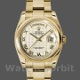 Replica Rolex Day-Date 118208 Roman Numeral Pyramid Ivory Dial 36mm Unisex Replica Uhr