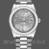 Replica Rolex Day-Date 118209 Silber Zifferblatt Weißgold 36mm Unisex Replica Uhr, Replica Uhr, Exklusive Verarbeitung