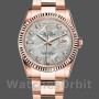Replica Rolex Day-Date 118235 Meteorite Diamond Dial 36mm Unisex Replica Uhr