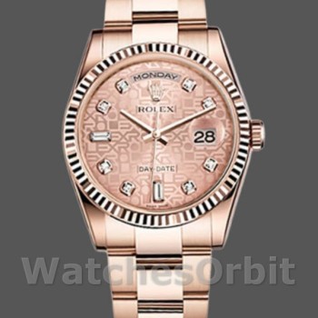 Replica Rolex Day-Date 118235 Pink Jubilee Zifferblatt 36mm Lady Replica Uhr