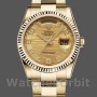 Replica Rolex Day-Date 118238 Arabic Numeral Wave Champagne Dial 36mm Unisex Replica Uhr