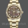 Replica Rolex Day-Date 118238 Black MOP Diamond Dial 36mm Unisex Replica Uhr