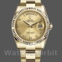 Replica Rolex Day-Date 118238 Champagner Zifferblatt Gelbgold 36mm Unisex Replica Uhr