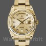 Replica Rolex Day-Date 118238 Champagne Jubilee Diamond Dial 36mm Unisex Replica Uhr