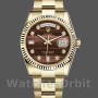 Replica Rolex Day-Date 118238 Oyster Bracelet Diamond Bulls Eye Dial 36mm Unisex Replica Uhr