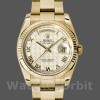Replica Rolex Day-Date 118238 Roman Numeral Pyramid Ivory Dial 36mm Unisex Replica Uhr, Imitat, Präzise Verarbeitung