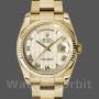 Replica Rolex Day-Date 118238 Roman Numeral Pyramid Ivory Dial 36mm Unisex Replica Uhr