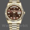 Replica Rolex Day-Date 118238 Gelbgold Diamant Bulls Eye Zifferblatt 36mm Unisex Replica Uhr, Replika Uhren, Luxuriöse Optik