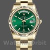 Replica Rolex Day-Date 118238 Gelbgold Grün Zifferblatt 36mm Unisex Replica Uhr, Replica Uhr, Exklusive Verarbeitung