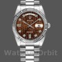 Replica Rolex Day-Date 118239 Jubilee Chocolate Brown Dial 36mm Unisex Replica Uhr