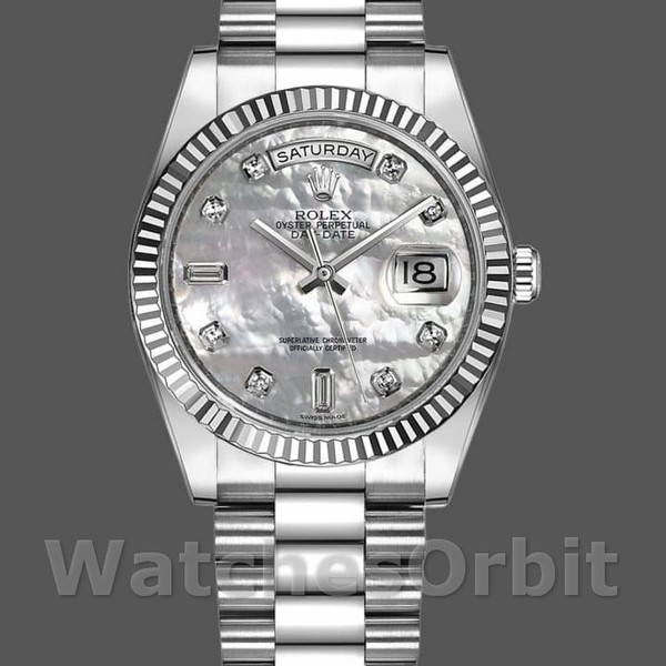 Replica Rolex Day-Date 118239 MOP Dial 36mm Unisex Replica Uhr, Nachbau, Elegantes Design