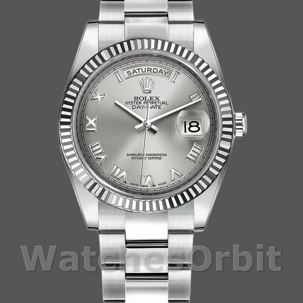 Replica Rolex Day-Date 118239 Rhodium Roman Dial 36mm Unisex Replica Uhr, Replik, Exklusive Verarbeitung
