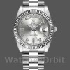 Replica Rolex Day-Date 118239 Silber Diamant Zifferblatt 36mm Unisex Replica Uhr, Replica Uhr, Präzise Verarbeitung