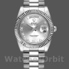 Replica Rolex Day-Date 118239 Silber Römische Ziffern 36mm Unisex Replica Uhr, Replica Uhr, Edle Materialien