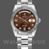 Replica Rolex Day-Date 118239 White Gold Jubilee Chocolate Brown Dial 36mm Unisex Replica Uhr, Exakte Nachbildung, Präzise Verarbeitung