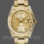 Replica Rolex Day-Date 118338 Champagne Diamonds Dial 36mm Unisex Replica Uhr