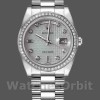 Replica Rolex Day Date 118346 Oxford Motif Diamond Dial 36mm Unisex Replica Uhr, Nachbau, Präzise Verarbeitung