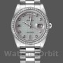 Replica Rolex Day Date 118346 Oxford Motif Diamond Dial 36mm Unisex Replica Uhr